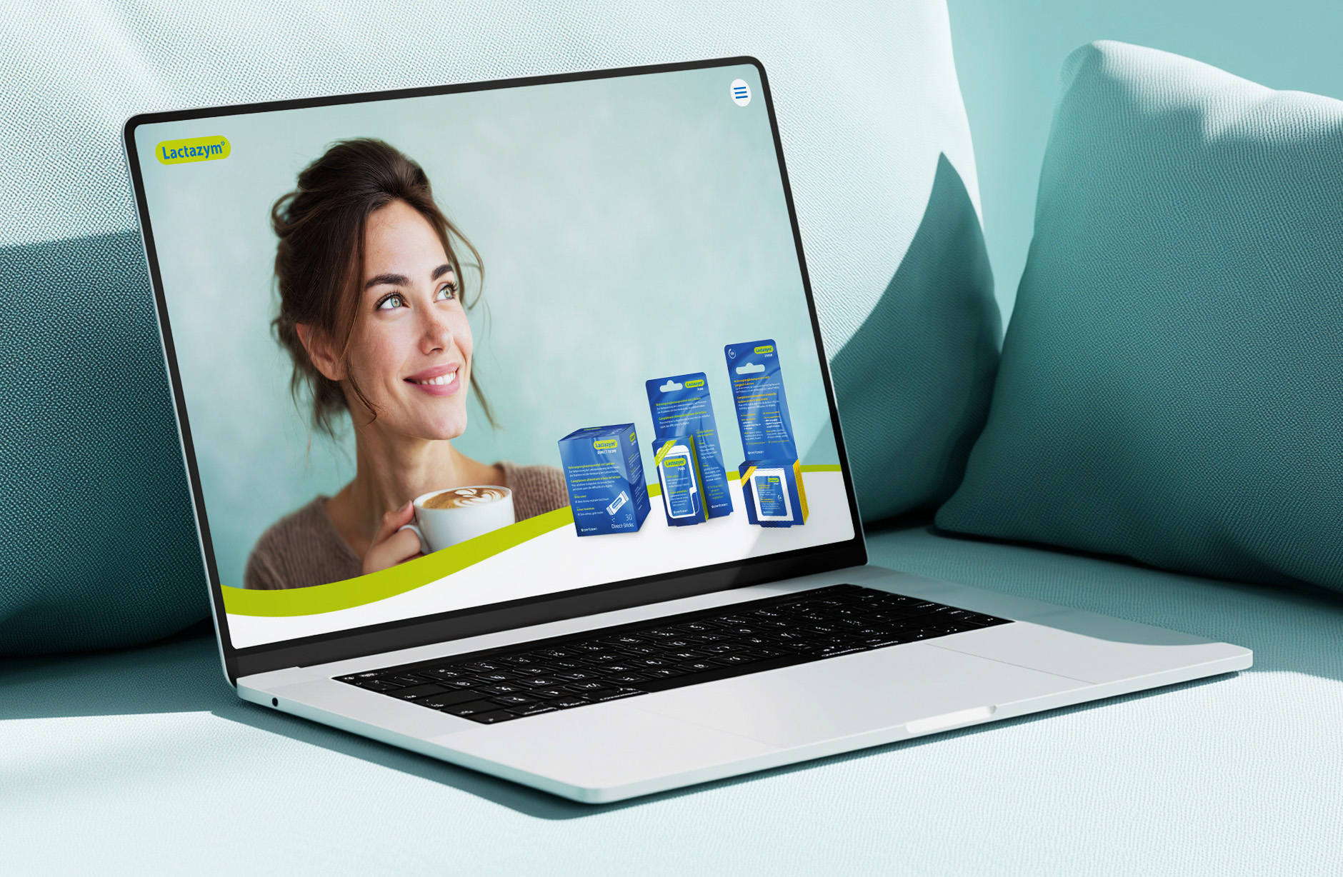 Lactazym Webdesign, Newsign