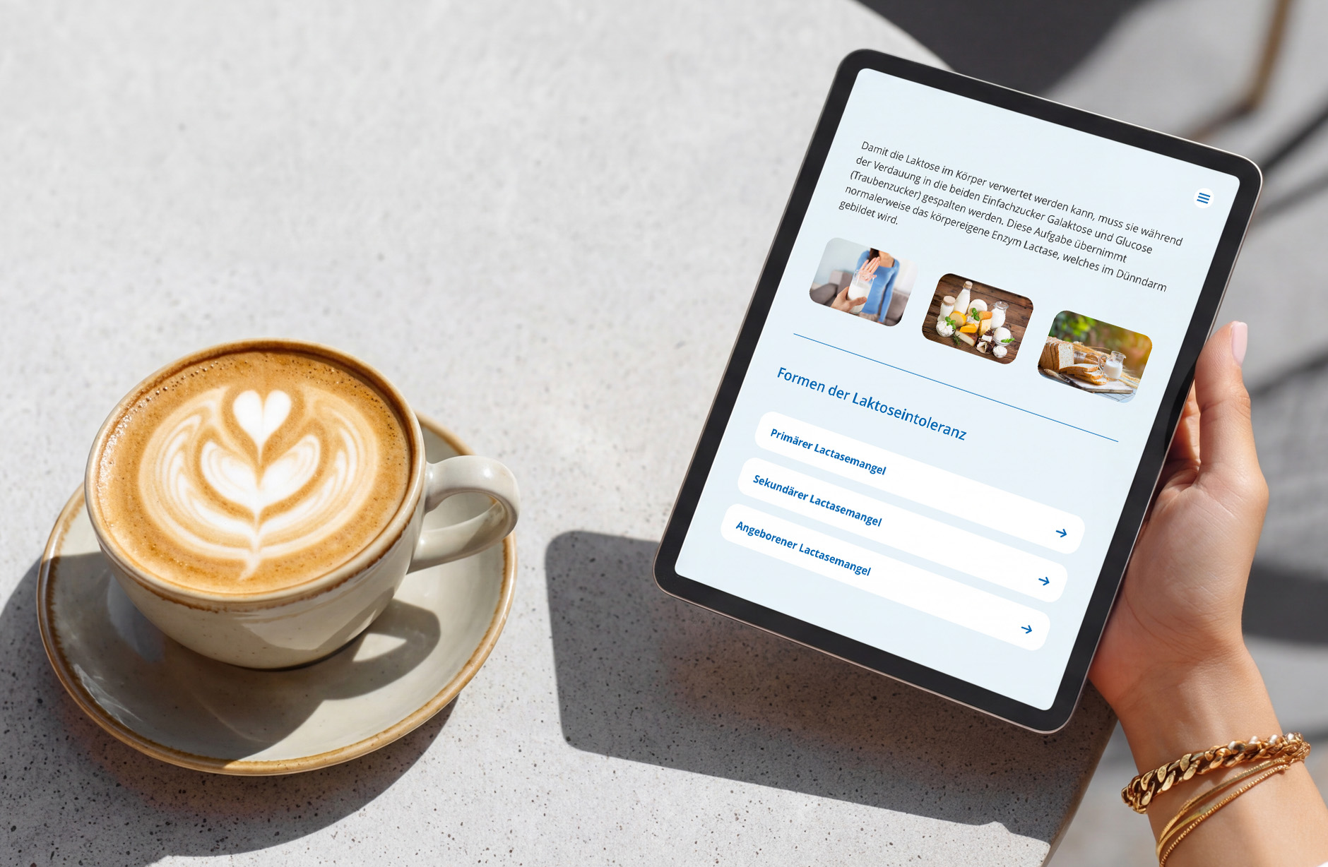 Lactazym Webdesign, Newsign
