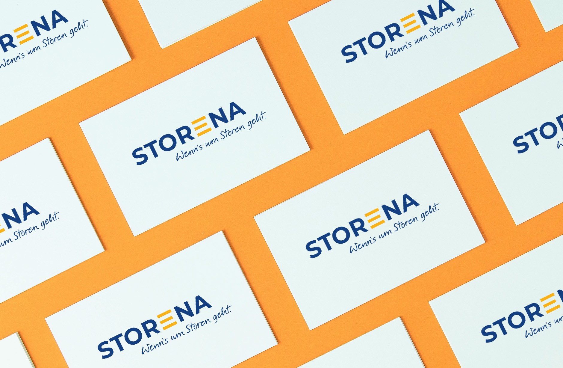 Storena Visitenkarten, Brand Design, Newsign GmbH