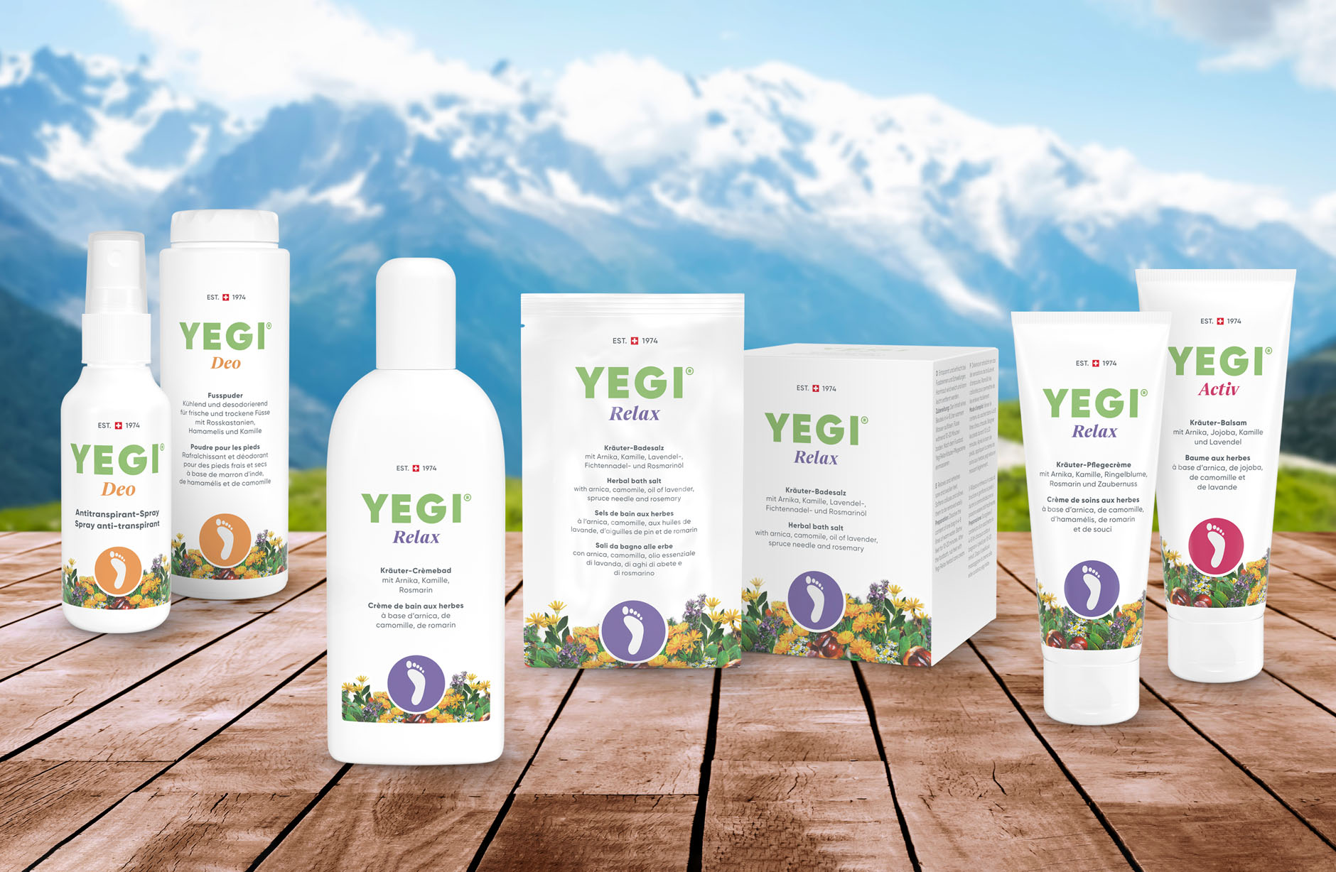 YEGI Sortiment Packaging Design – Newsign GmbH